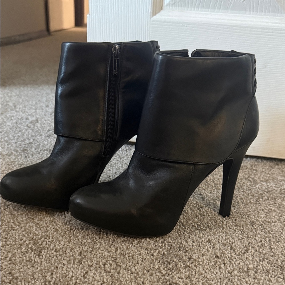 Jessica Simpson Black Heeled Boots